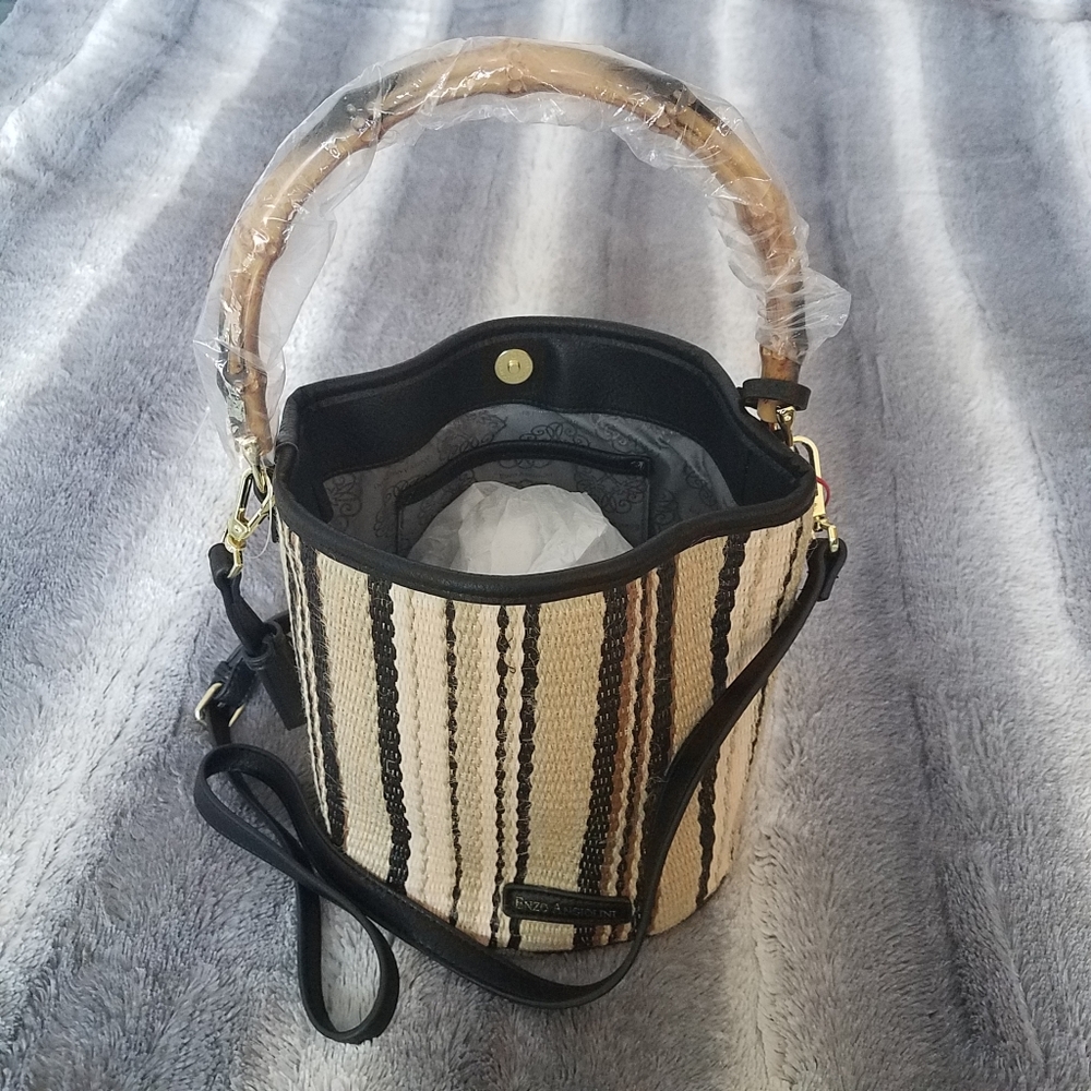 Enzo Angiolini Bucket Bag NWT